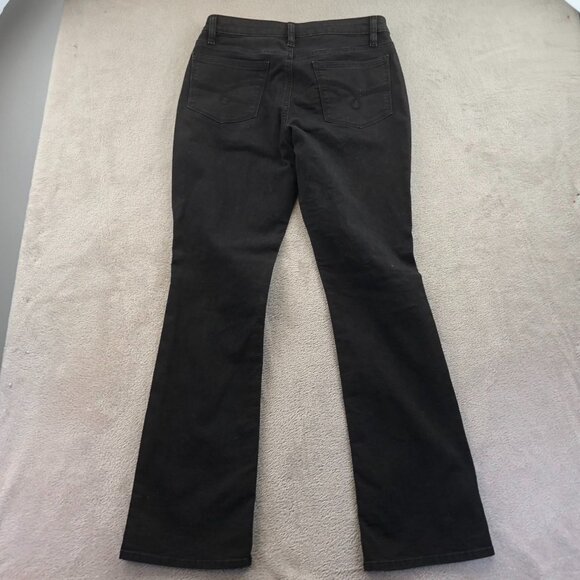Riders By Lee Womens Jeans Size 10M Black Denim Midrise Bootcut Stretch Casual - Picture 11 of 11